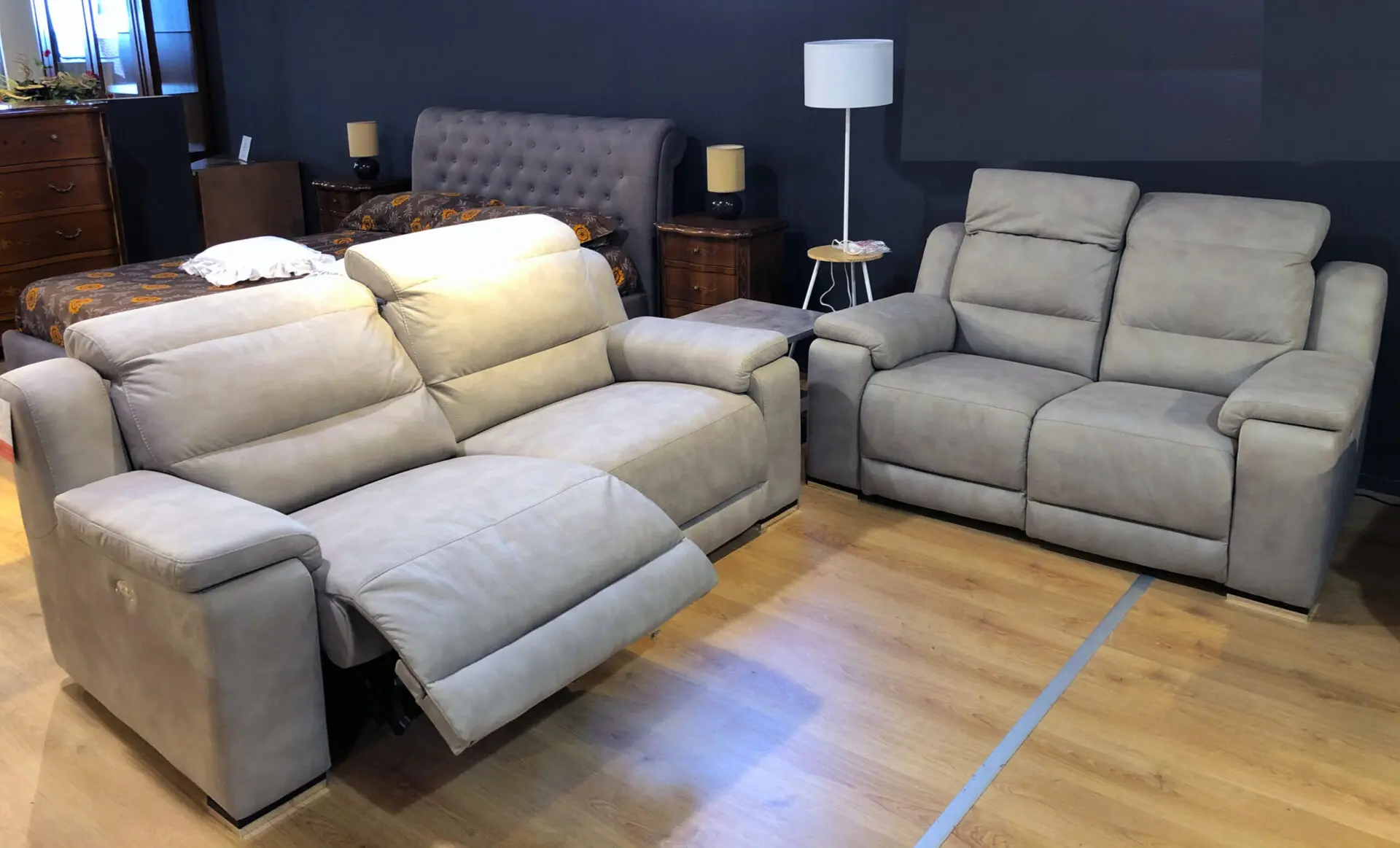 Divano con relax elettrico Oregon 2/3 posti