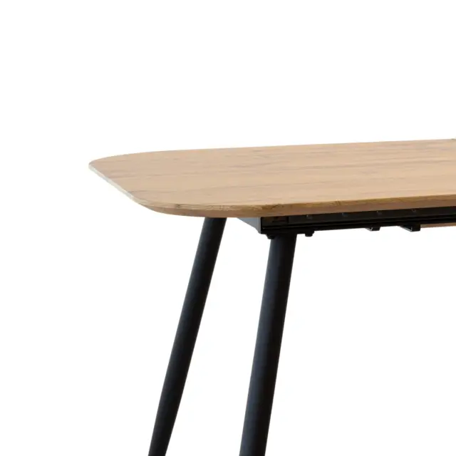 Alternative view of Tavolo Marble allungabile Rovere Nero