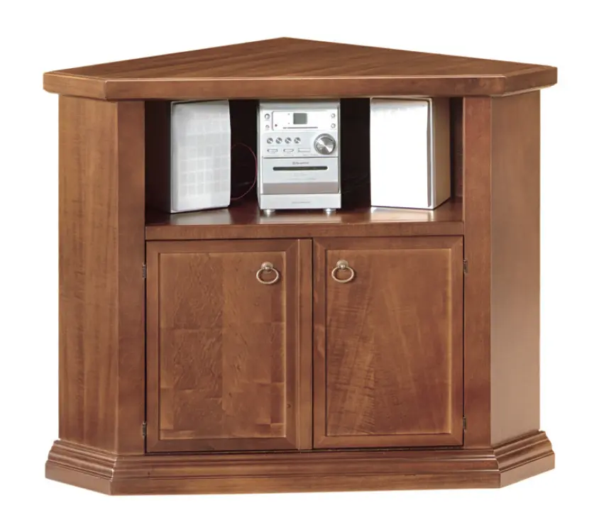 Art. 44/F Mobile TV angolare - 1 ripiano - 2 ante