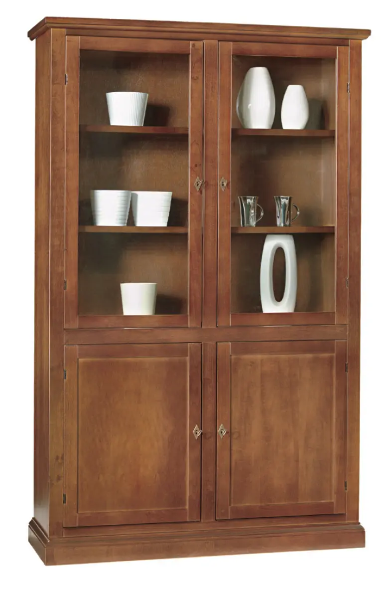 Credenza Vetrina / Libreria 2 ante e 2 vetri