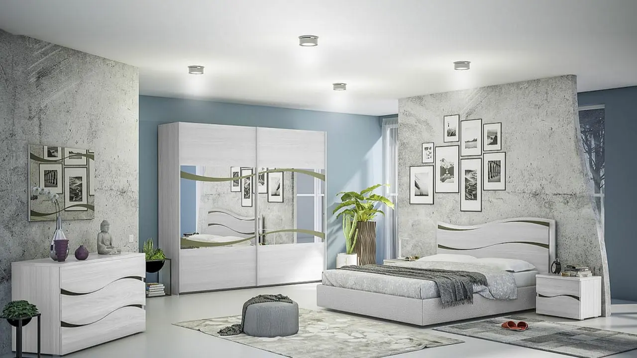Camera da letto Le Dune con Luci Led - immagine 2