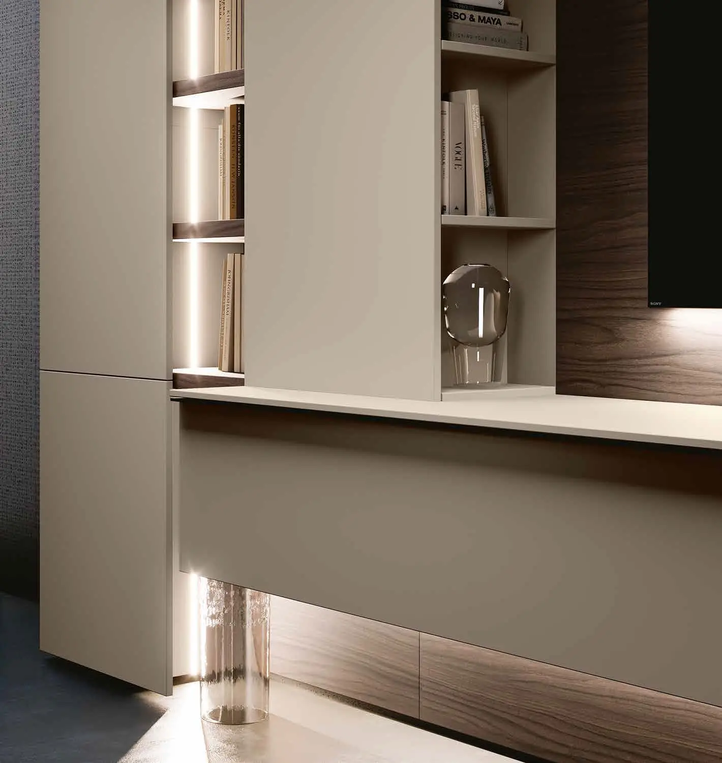 Parete attrezzata QMC003 - immagine 2
