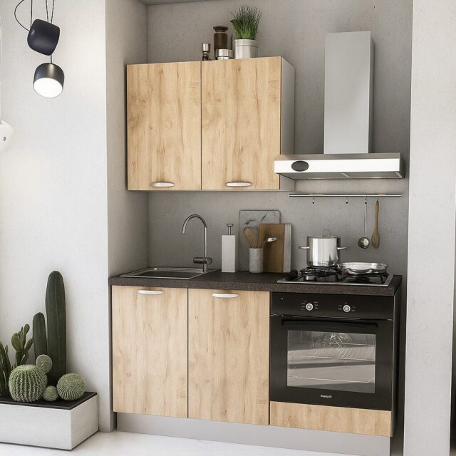 Cucina Mono 150cm Anta Mira