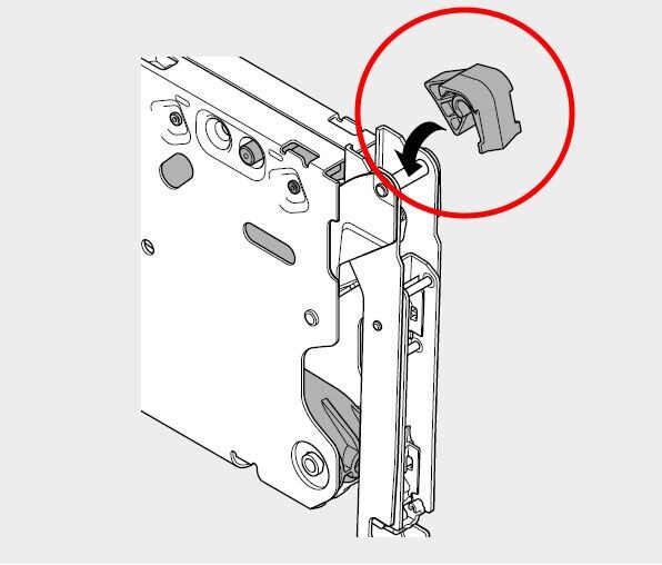 Illuminazione fresata per pensile L60