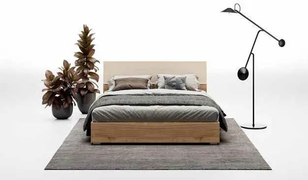 Letto Metiz con giroletto Gemini