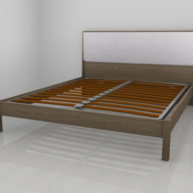 Letto Polo con giroletto Giglio