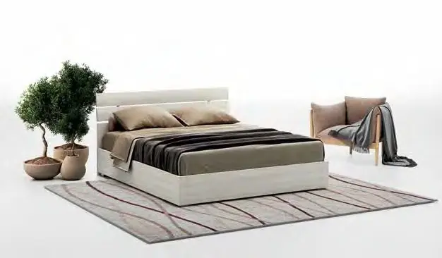 Letto Reflex con giroletto Gemini