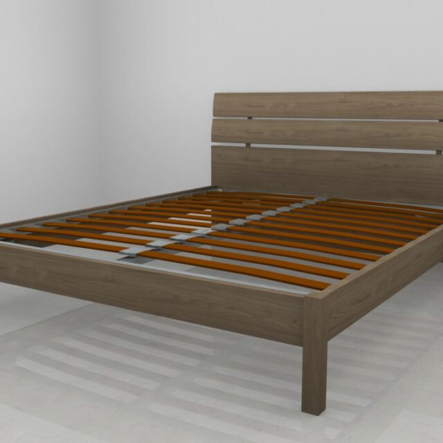 Letto Reflex con giroletto Giglio