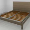 Letto Tab con giroletto Giglio