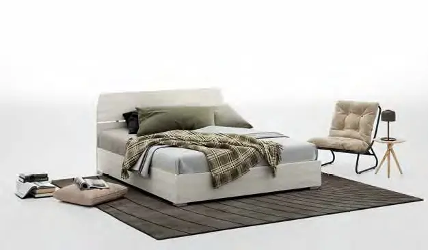 Letto Vulcano con giroletto Gemini