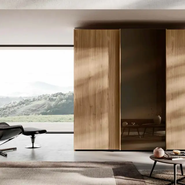 Armadio scorrevole Board Riflesso 3 Ante RQM171