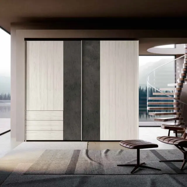 Armadio scorrevole Drift 2 Ante RQM251