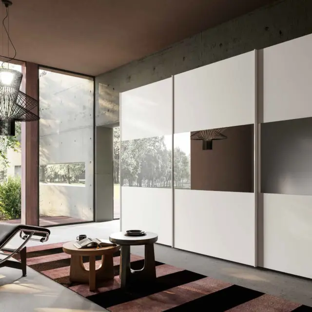 Armadio scorrevole Riquadro 3 Ante RQM175